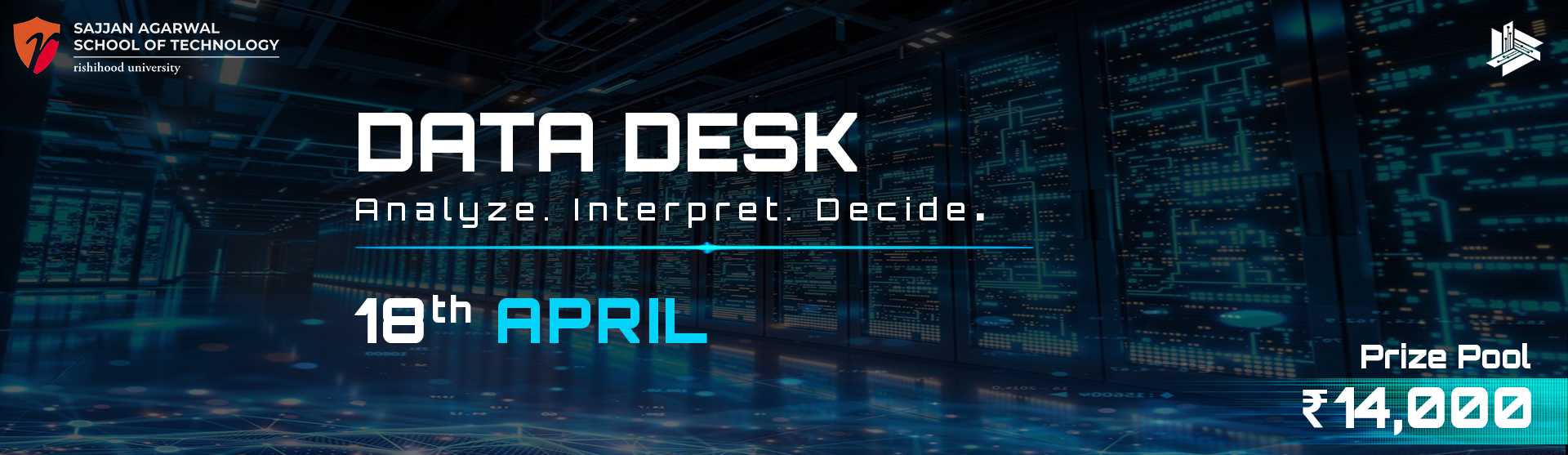 DATA DESK banner